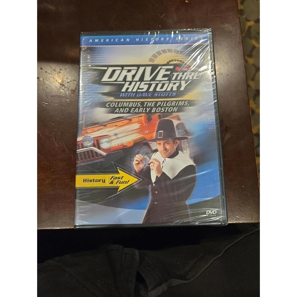 Drive Thru History: Columbus, Pilgrims, & Early Boston (DVD) BRAND NEW